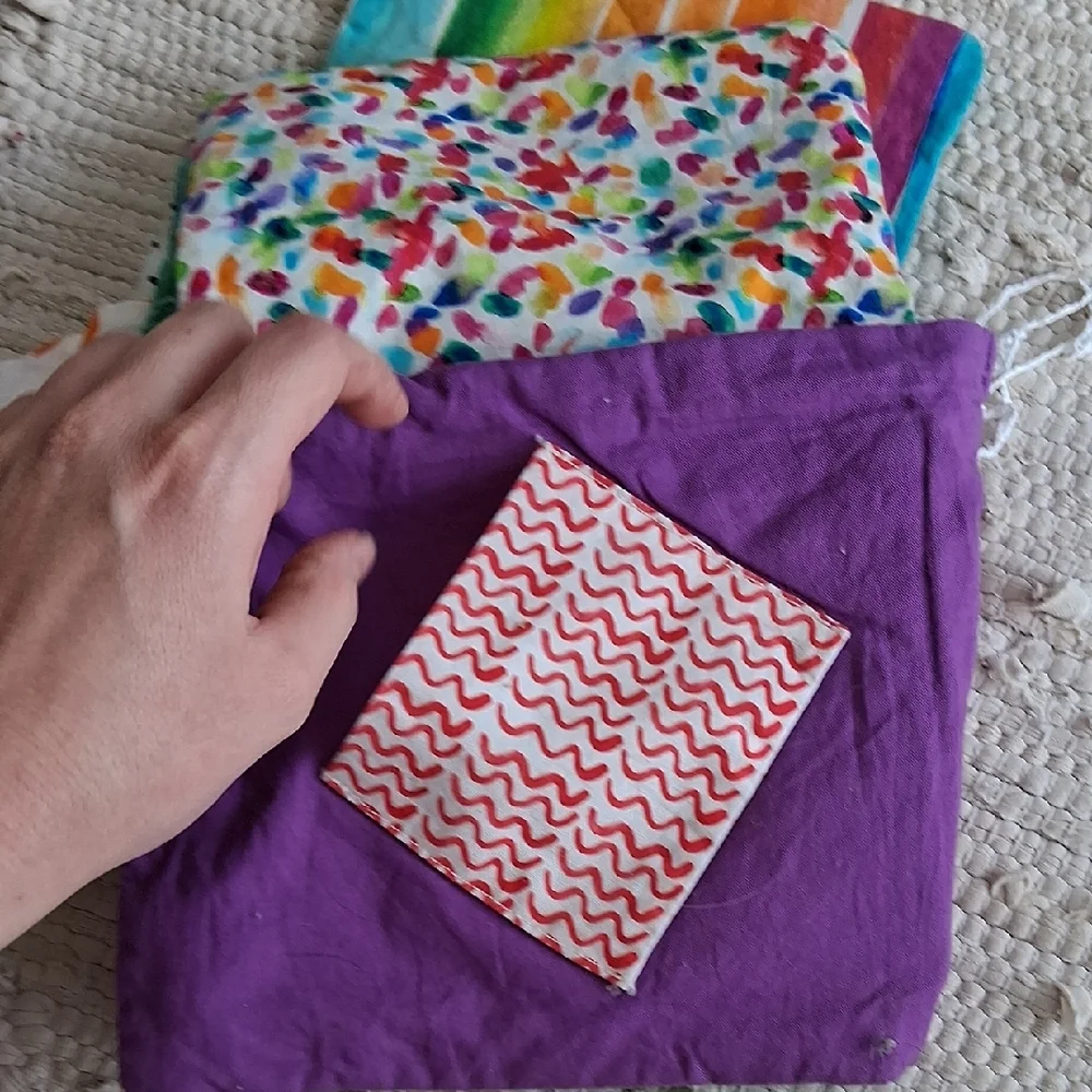 Lovevery Cloth Book Flash Card Slots No Cards With Book